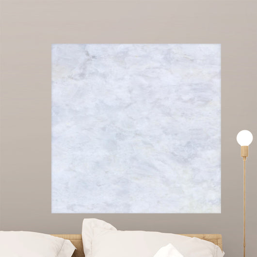 White Marble Texture Pattern Wall Decal