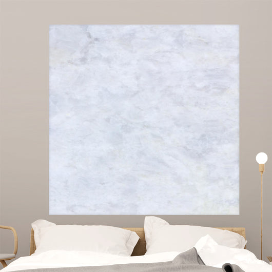 White Marble Texture Pattern Wall Decal