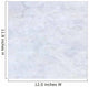 White Marble Texture Pattern Wall Decal