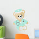 Ourson médecin Wall Decal