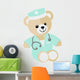 Ourson médecin Wall Decal