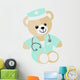 Ourson médecin Wall Decal