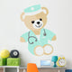 Ourson médecin Wall Decal