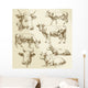 hand drawn cows Wall Decal