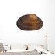 Isolated Macro Image of a Sea Shell. Wall Decal
