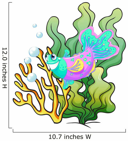 Colourful Smiling Fish under