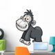 Vector illustration of Gorilla Cartoon Wall Decal