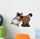 Vector Illustration Horse Wall Decal