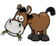 Vector illustration of a horse Wall Decal