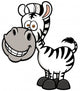 Vector illustration of Zebra Wall Decal