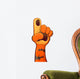 Tiger Raise Hand Wall Decal