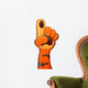 Tiger Raise Hand Wall Decal