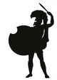 Spartan with Shield and