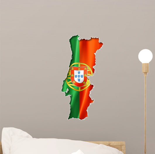 Portuguese Flag Map
