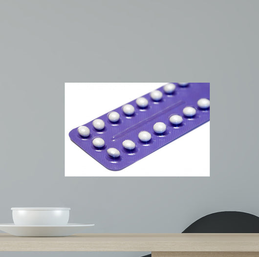 Birth Control Pills Wall Decal