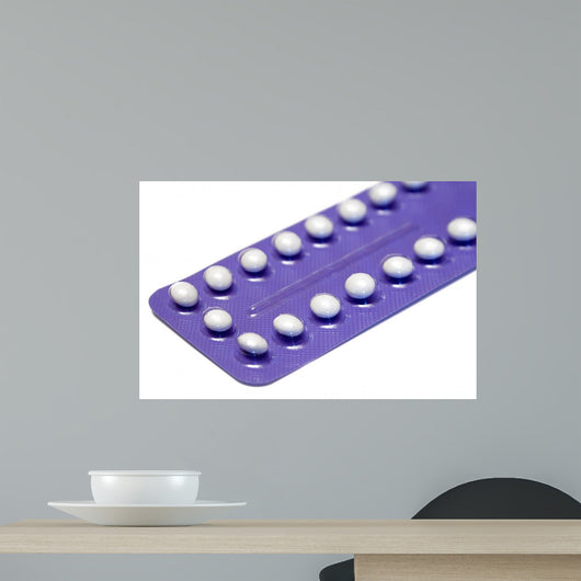 Birth Control Pills Wall Decal