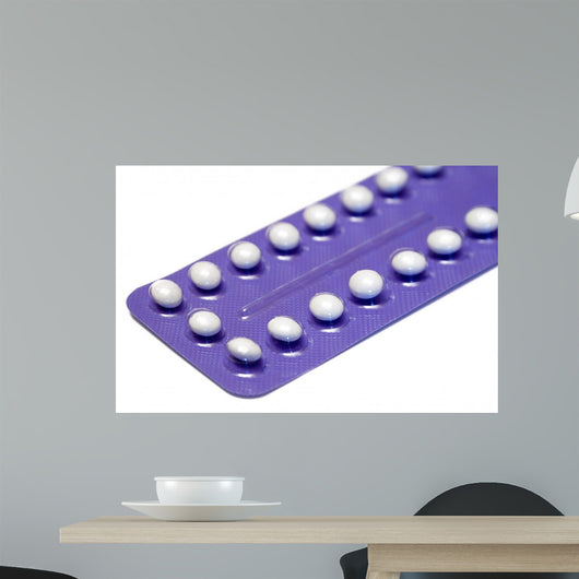 Birth Control Pills Wall Decal