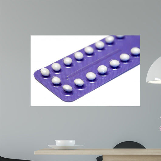 Birth Control Pills Wall Decal
