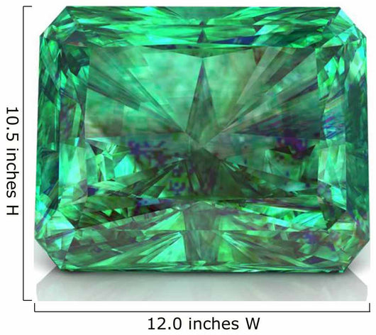 Green Emerald Cutting