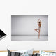 Teen Dancer Stretching Wall Decal
