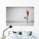 Teen Dancer Stretching Wall Decal