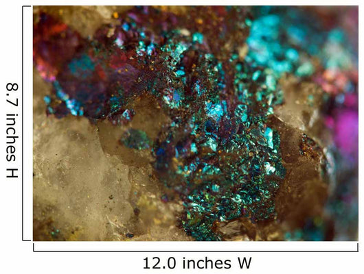 Nugget Colour Metal Macro
