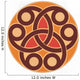 Celtic shield Wall Decal