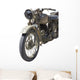 Vintage Motorcycle Wall Decal
