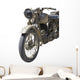 Vintage Motorcycle Wall Decal