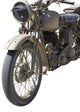 Vintage Motorcycle Wall Decal