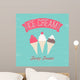 Vintage Ice Cream Poster