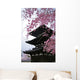 Cherry Blossom and Pagoda in Spring Wall Mural