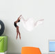 Woman Ballet Dancer Silhouette Wall Decal
