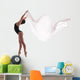 Woman Ballet Dancer Silhouette Wall Decal