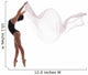 Woman Ballet Dancer Silhouette Wall Decal