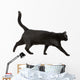 Black cat Wall Decal