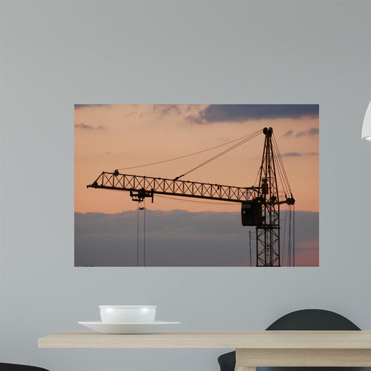 Construction Wall Mural