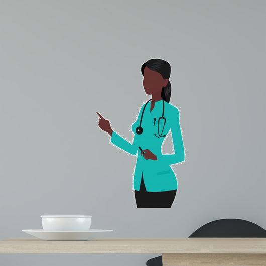 Silhouette Lady Doctor