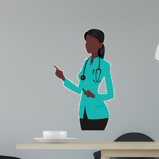 Silhouette Lady Doctor