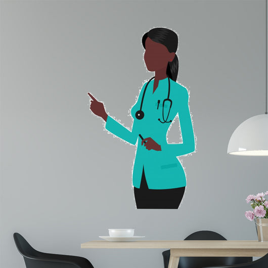 Silhouette Lady Doctor