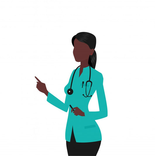 Silhouette Lady Doctor