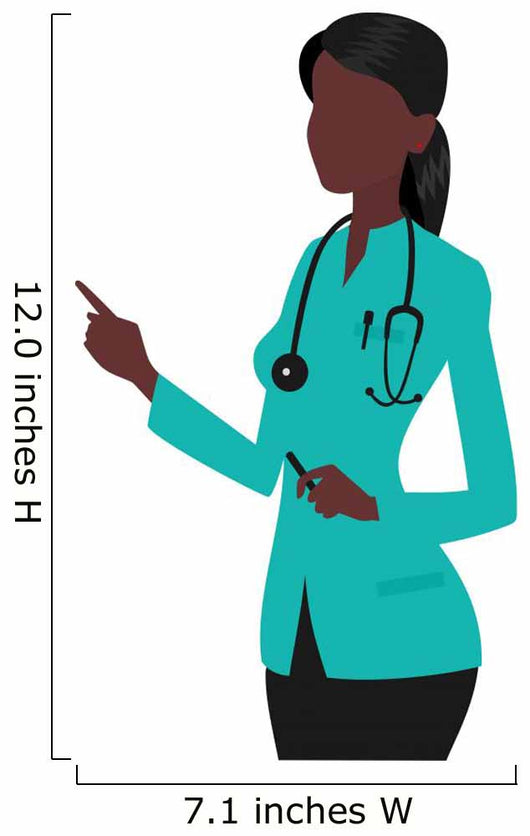 Silhouette Lady Doctor