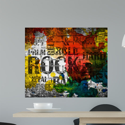 Grunge Rock Music Poster