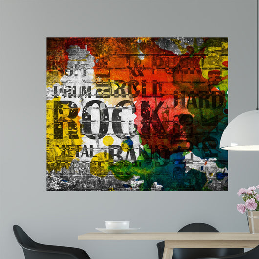Grunge Rock Music Poster