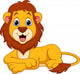 Cute Lion Cartoon