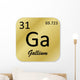 Gallium Element Wall Decal