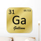 Gallium Element Wall Decal