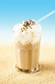 Frappe Iced Coffee Beach