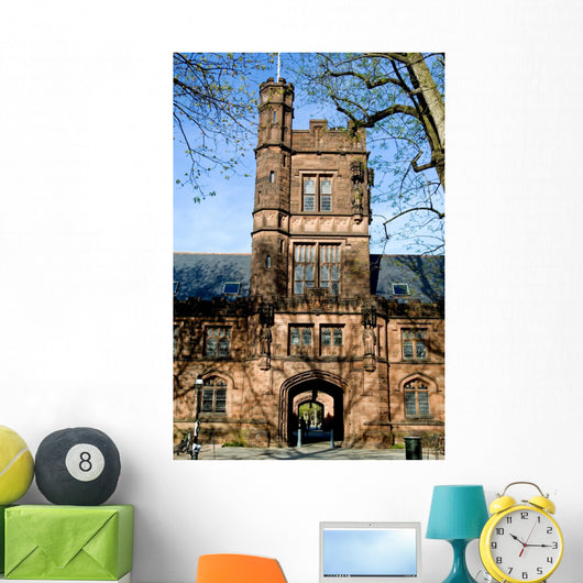 Campus of Princeton university dorm, New Jersey Wall Mural