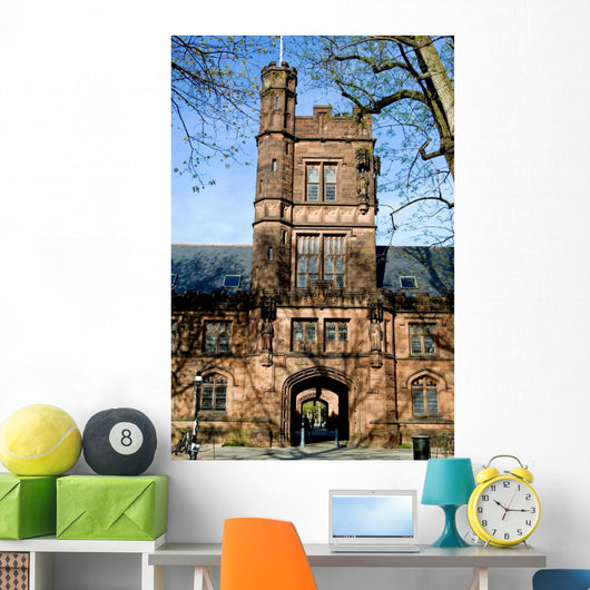 Campus of Princeton university dorm, New Jersey Wall Mural